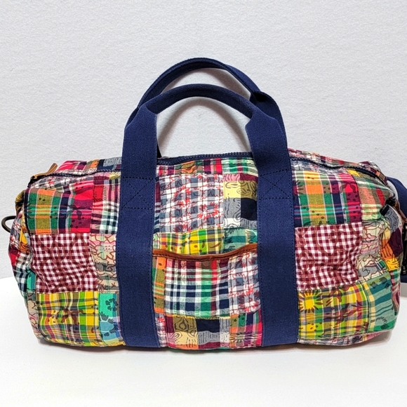 Ralph Lauren Handbags - Ralph Lauren Colorful Patchwork Duffel Bag